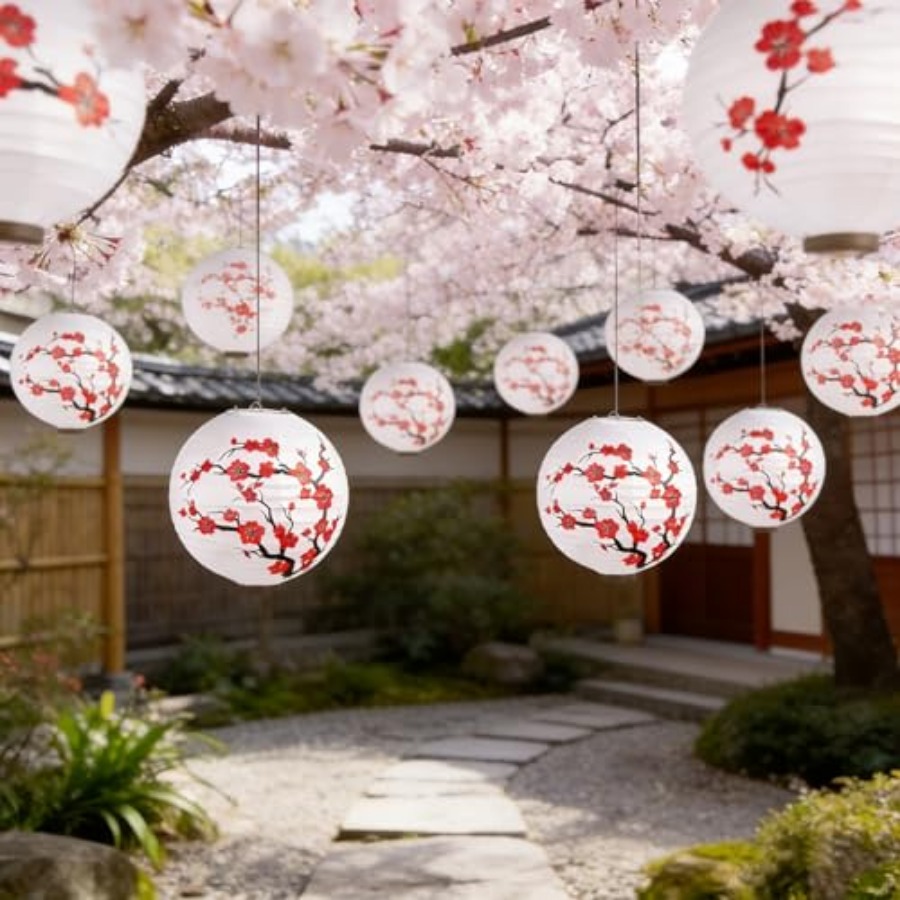 6Pack Chinese New Year Decorat - Japanese Lantern Paper avis et prix