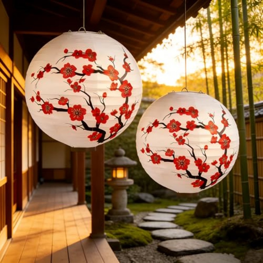 6Pack Chinese New Year Decorat - Japanese Lantern Paper avis et prix