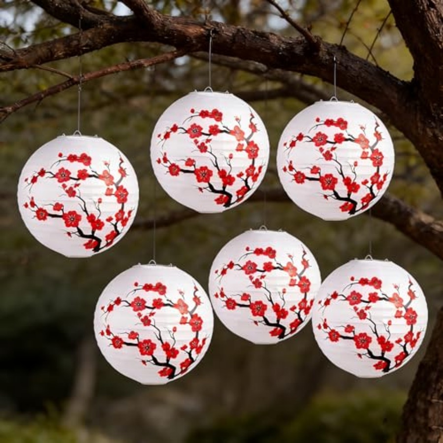 6Pack Chinese New Year Decorat - Japanese Lantern Paper avis et prix