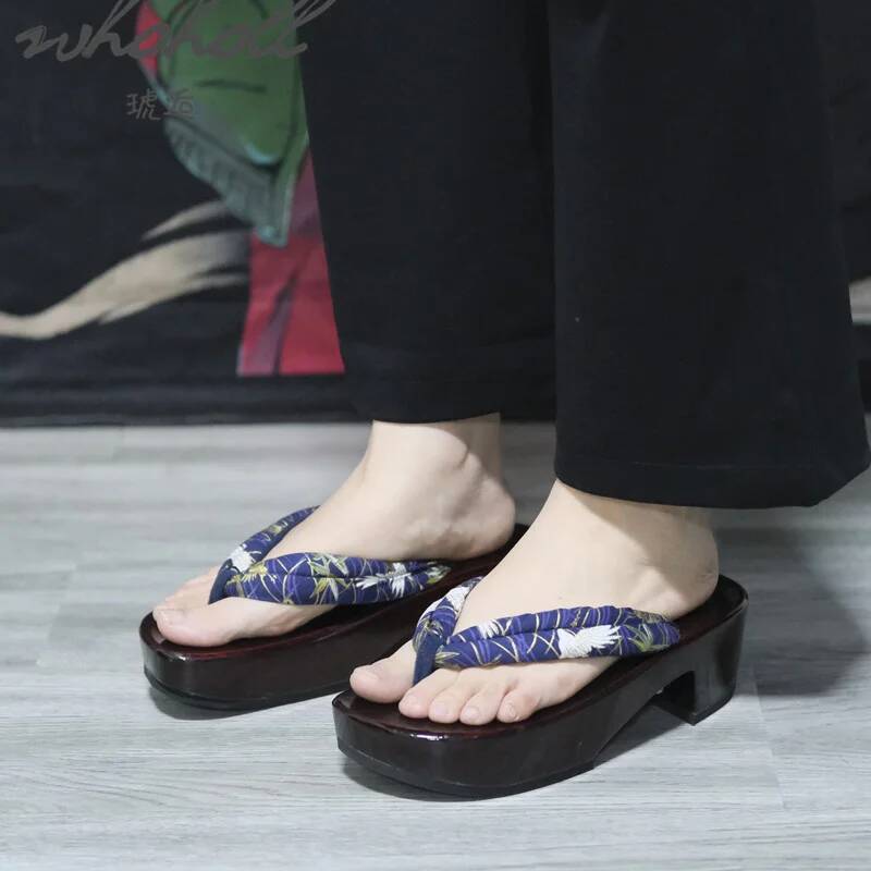 Japanese Wooden Gets Summer Wo - Geta Wooden Sandal avis et prix