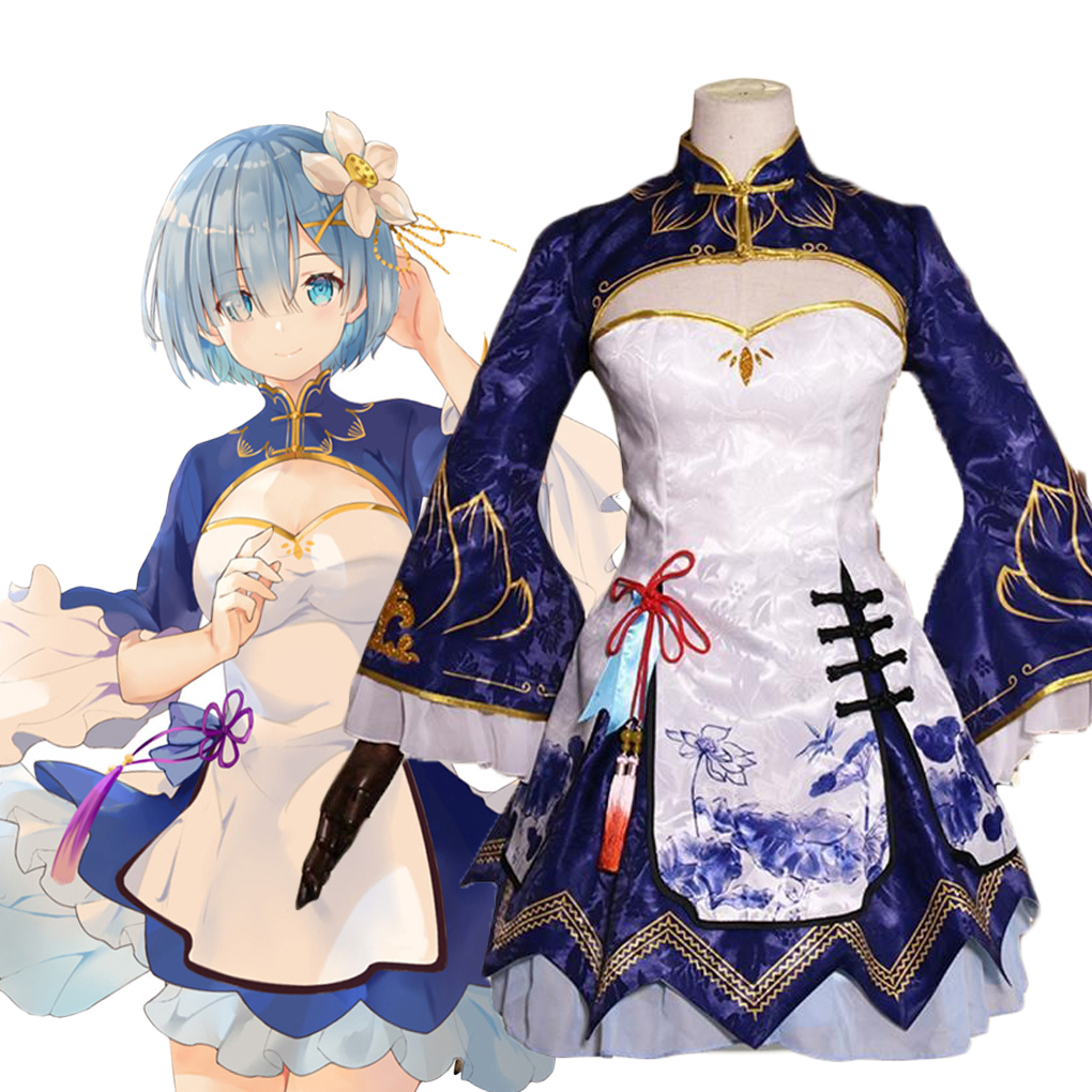 2025 Rem Ram Cosplay Cheongsam - Japanese Girl Lifestyle avis et prix