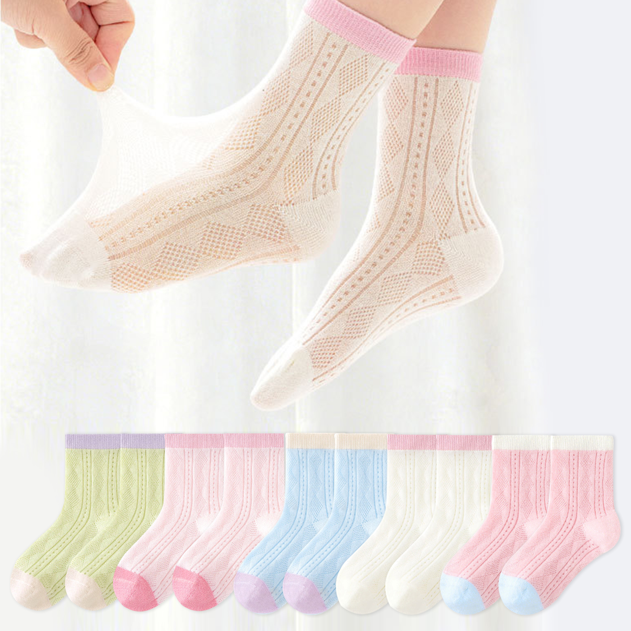 5 Pairs of Children's Socks, C - Japanese Girl Lifestyle avis et prix
