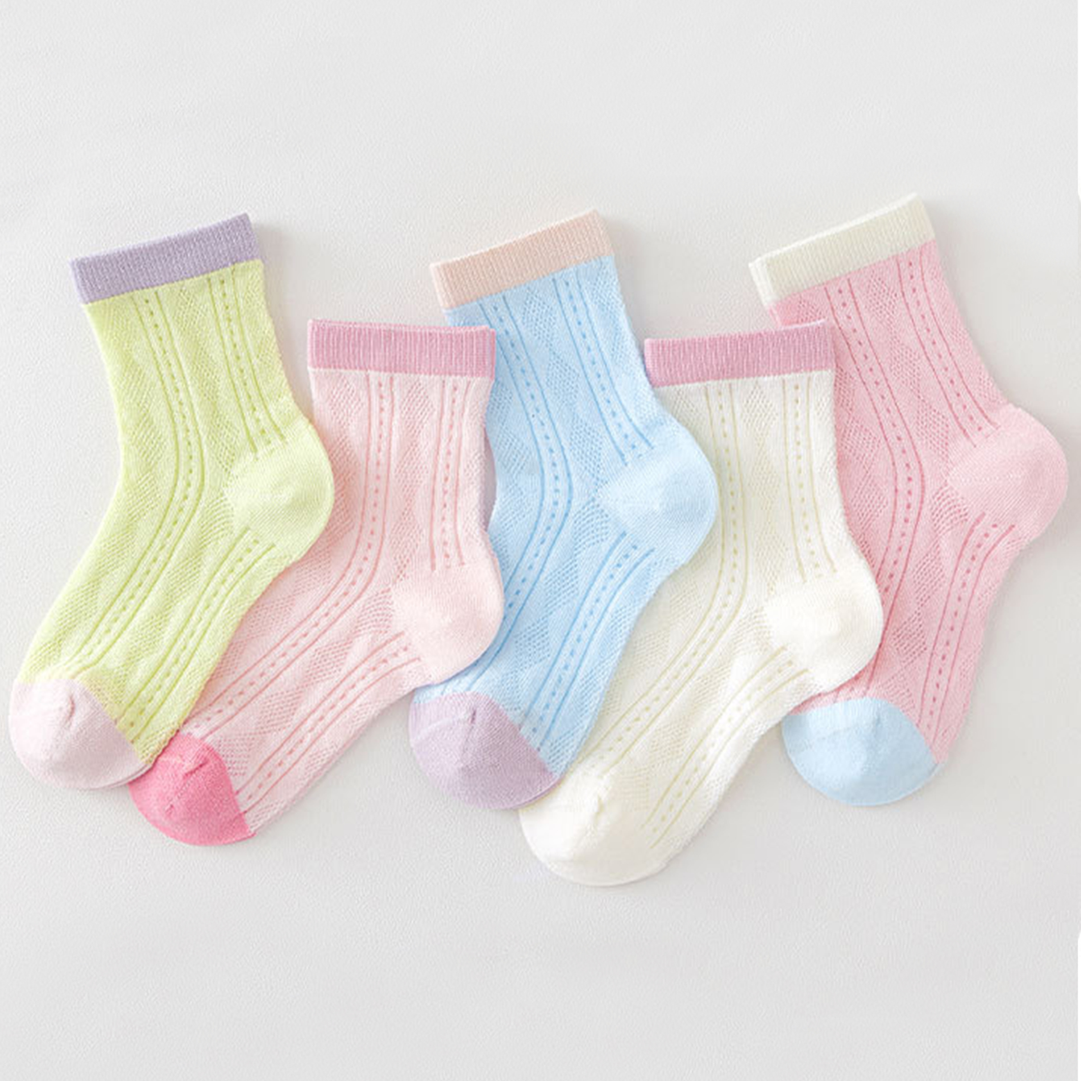 5 Pairs of Children's Socks, C - Japanese Girl Lifestyle avis et prix