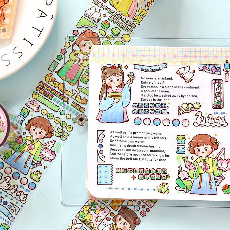 TIANZI 50mmx5m Scrapbooking St - Japanese Girl Lifestyle avis et prix