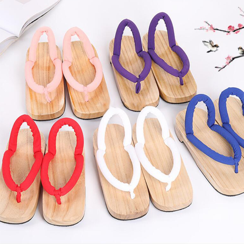 Geta Cosplay Summer Sandals EV - Geta Wooden Sandal avis et prix