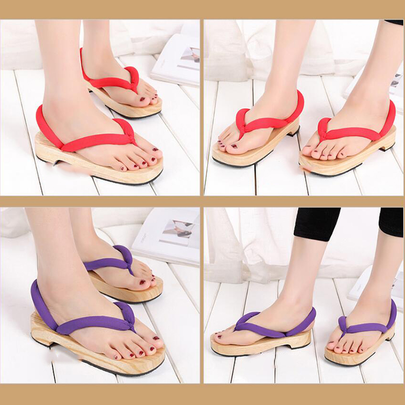 Geta Cosplay Summer Sandals EV - Geta Wooden Sandal avis et prix
