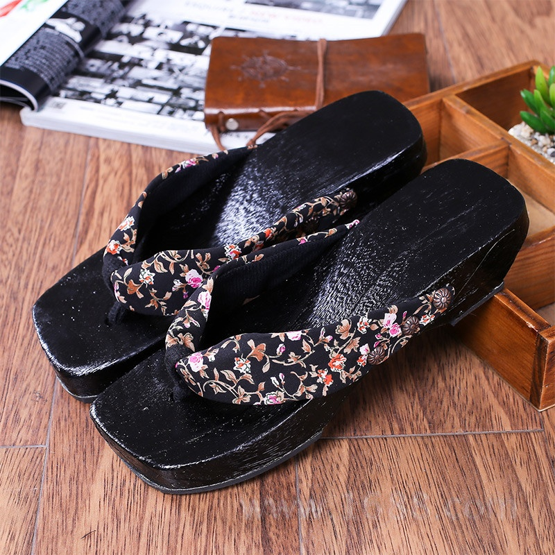 2026 New Women's 4cm Heel Geta - Geta Wooden Sandal avis et prix