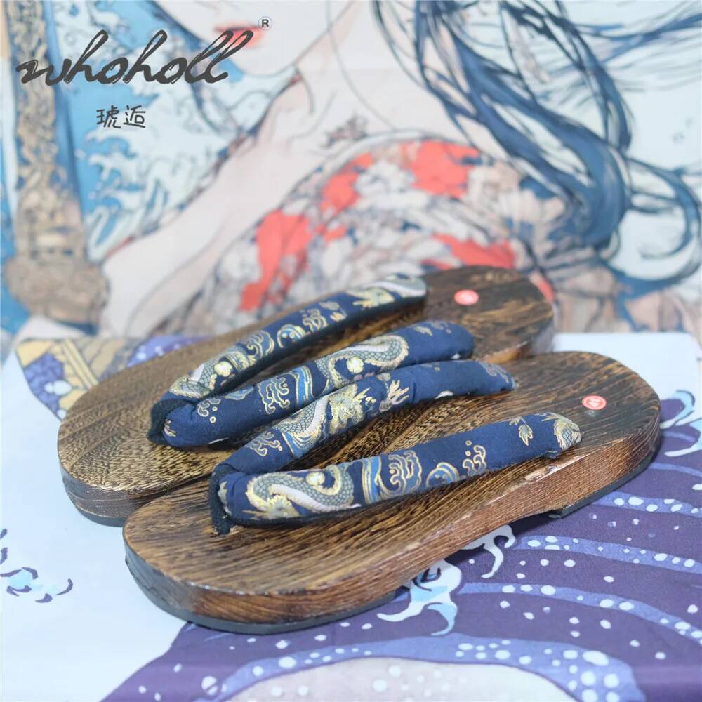 Man Wooden Clogs Slippers Wome - Geta Wooden Sandal avis et prix