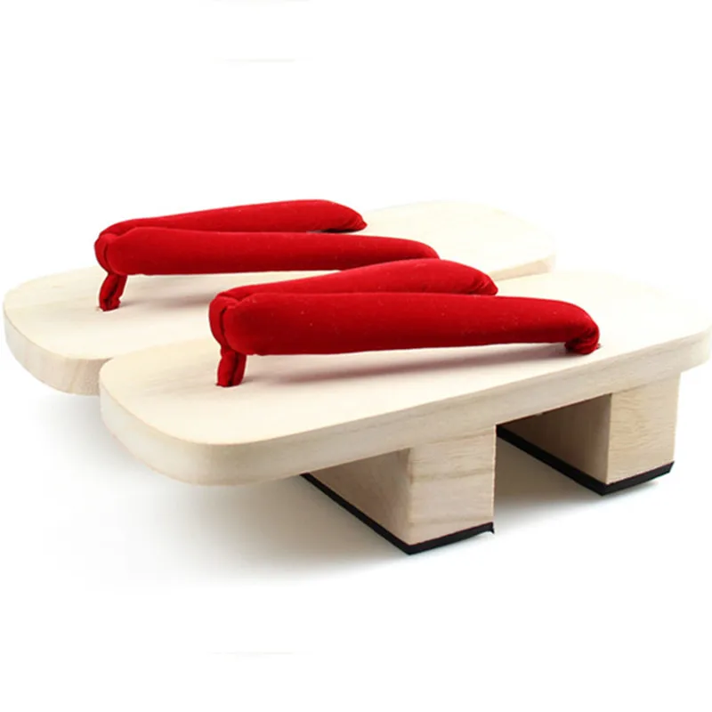Cosplay Shoes Women's Double H - Geta Wooden Sandal avis et prix